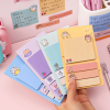5 pcs Cartoon notepad Cartoon sticker can be used to paste diary stationery School office supplies