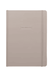 Pen + Gear Hardcover Journal, Taupe, 7.5" x 10.25" x 0.875", 200 Lined Pages