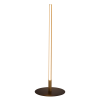 Dimond Black LED Table Lamp with On/Off Switch Round Metal Base
