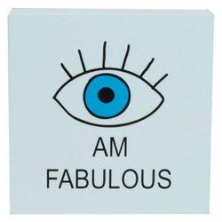 5x5 &quot;fabulous&quot; Box Art (pack of 12)