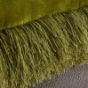 "Decorative" Shaggy Pillow with Lurex (18-in x 18-in)