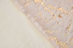 Luxury Chinchilla Faux Fur Gilded Beige Pillow (22 In. x 22 In.)
