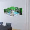 Canvas Wall Print Set Buddha 39" x 20"