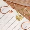 16 Pcs Pink Cat Paper Clips Cute Animal Shaped Bookmarks Pins Office Supplies Metal Document Organizing Paper Clips
