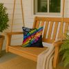 Resilience Pride Throw Pillow Machine Washable, Indoor Outdoor Decorative Pillow for Couch, Bed or Patio, 14Hx14W