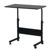 Removable P2 15MM Chipboard & Steel Side Table Black RT
