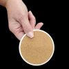Colorful Azaleas Large Sandstone Coasters Pack of 4 Absorbent Round Coasters Decor Gifts for Men or Women, 4 in, Multicolor