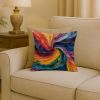 Gay Mosaic of Pride Throw Pillow Machine Washable, Indoor Outdoor Decorative Pillow for Couch, Bed or Patio, 18Hx18W