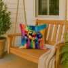 Gay Rights are Human Rights Throw Pillow Machine Washable, Indoor Outdoor Decorative Pillow for Couch, Bed or Patio, 18Hx18W