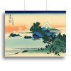 Shichiri beach in Sagami province by Hokusai Canvas Print or Poster