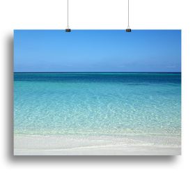 Atlantic Ocean Canvas Print or Poster (Type: Poster Print, size: 16" x 12" / 42cm x 30cm (approx))