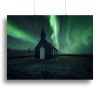 The black Church Canvas Print or Poster