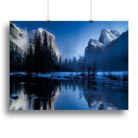 London Big Ben Canvas Print or Poster (Type: Poster Print, size: 28" x 20" / 70cm x 50cm (approx))