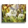 Unicorn Believe in Miracles Canvas Print or Poster