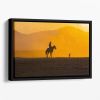 Mans Best Friends Floating Framed Canvas