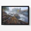 Autumn In Canada Floating Framed Canvas