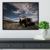 Abandoned Truck On The Countryside Framed Print