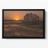September Sun Floating Framed Canvas