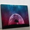 Red Moon Canvas Print or Poster