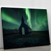 The black Church Canvas Print or Poster