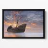 The Dark Traveler Ii Floating Framed Canvas