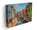 Burano Venetian Lagoon Canvas Print or Poster