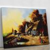 banksy Countryside Graffiti Canvas Print or Poster