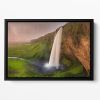 Seljalandsfoss Floating Framed Canvas