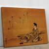 The poet by Hokusai Canvas Print or Poster