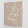 This Is a Safe Space Canvas Print or Poster